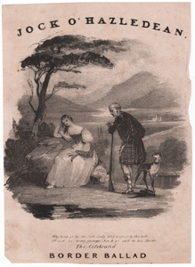 antique music prints (19th century)